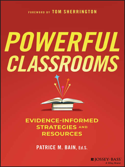 Title details for Powerful Classrooms by Patrice M. Bain - Wait list